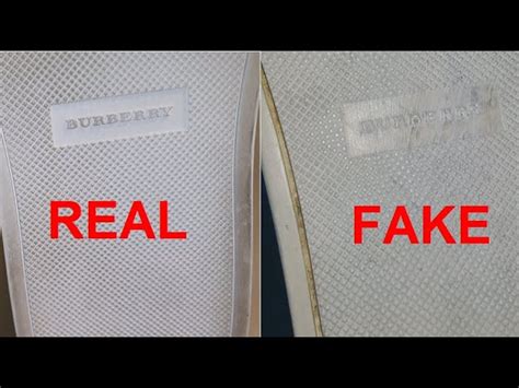 Spotting The Difference: Burberry Shoes – Fake And Real